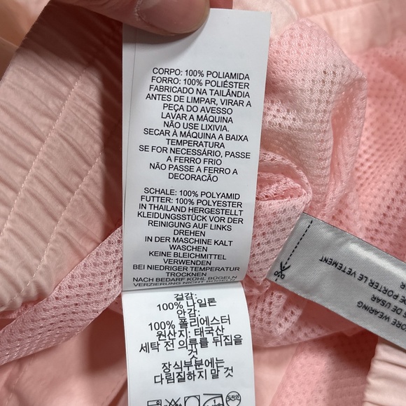 Coach Colorblock Signature Monogram Windbreaker Pink Jacket Womens Medium - Picture 9 of 10